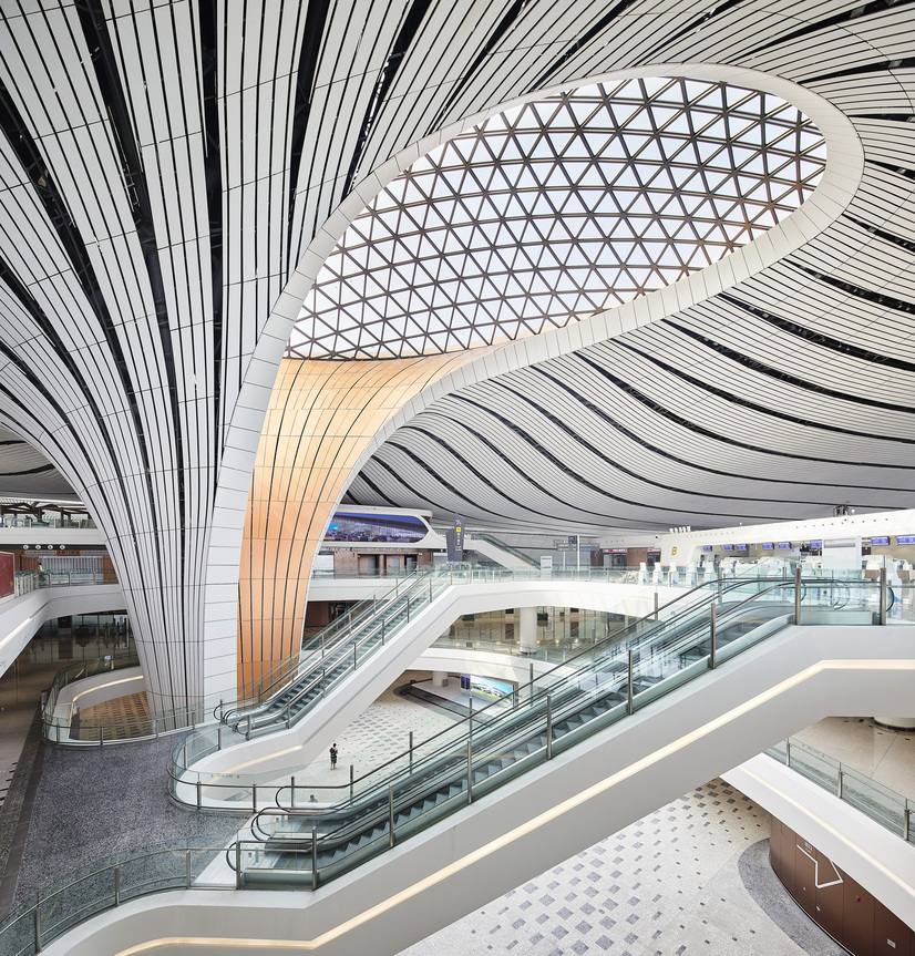 Beijing Daxing Airport by ZHA